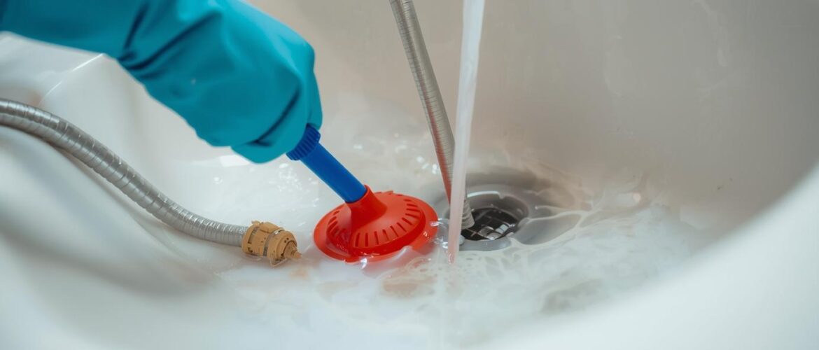 Desentupimento na Santa Cecília